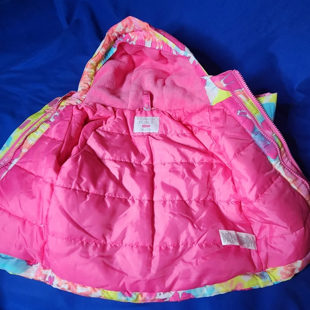 The Children's Place Toddler Girls Print Jacket